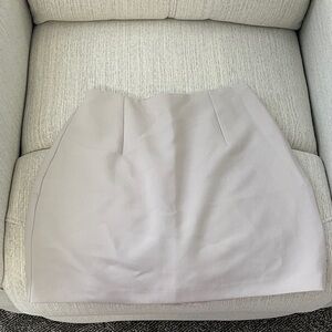Abercrombie & Fitch Light Gray Mini Skirt
